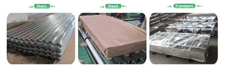 Galvanized Corrugated Sheets packing