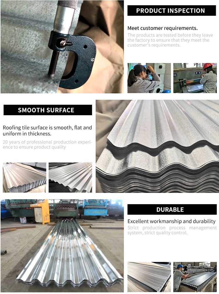 Galvalume Metal Corrugated Roofing Sheets inspection Galvalume Metal Corrugated Roofing Sheets inspection